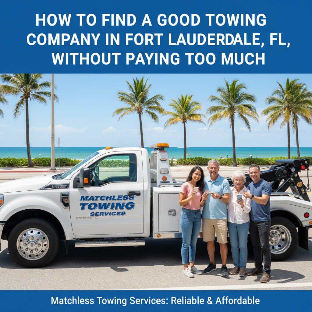 How to Find a Good Towing Company in Fort Lauderdale, FL, Without Paying Too Much